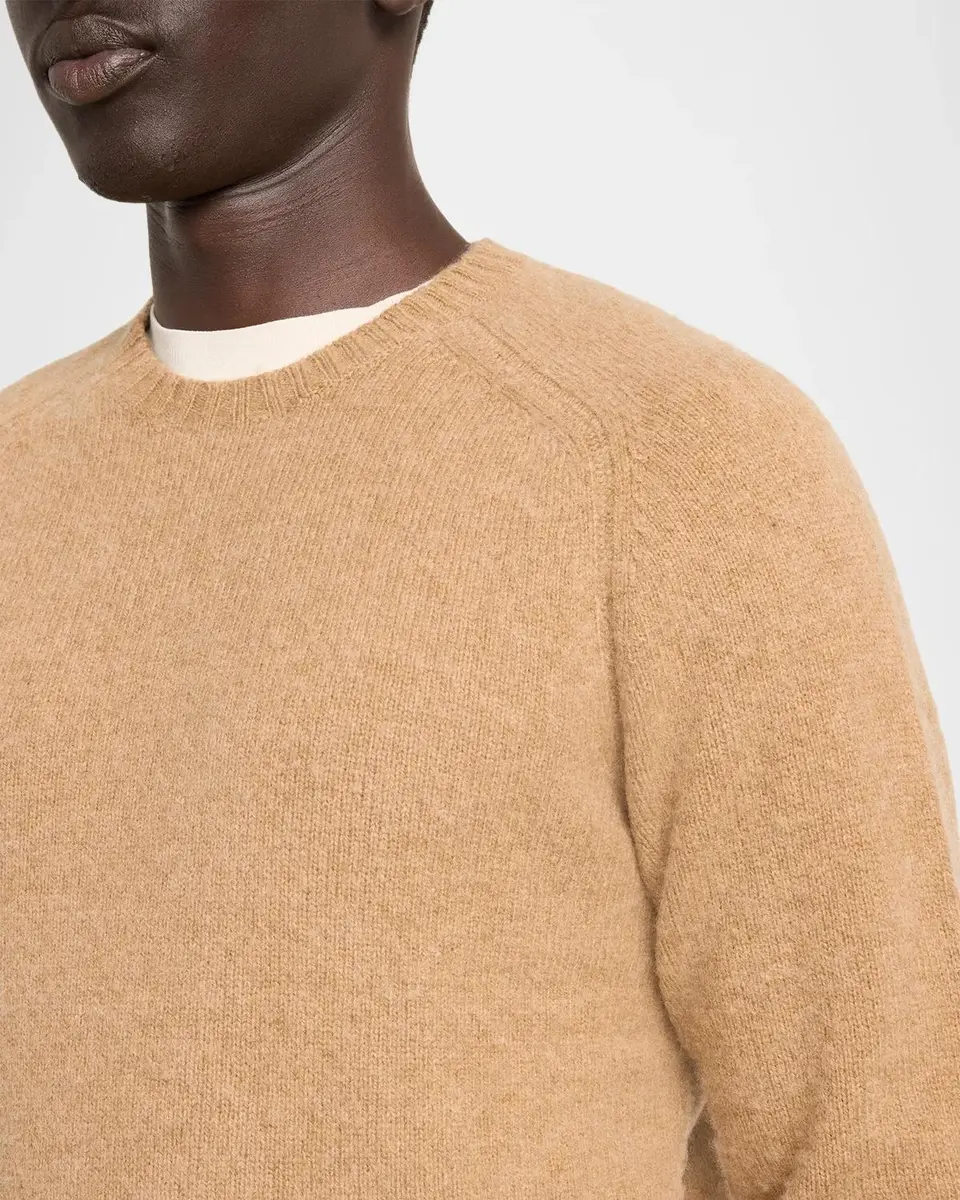 Polo Ralph Lauren Men's Elbow-Patch Wool-Cashmere Crewneck Sweater | Thumbnail 5 Polo Ralph Lauren Men's Elbow-Patch Wool-Cashmere Crewneck Sweater | Thumbnail 5