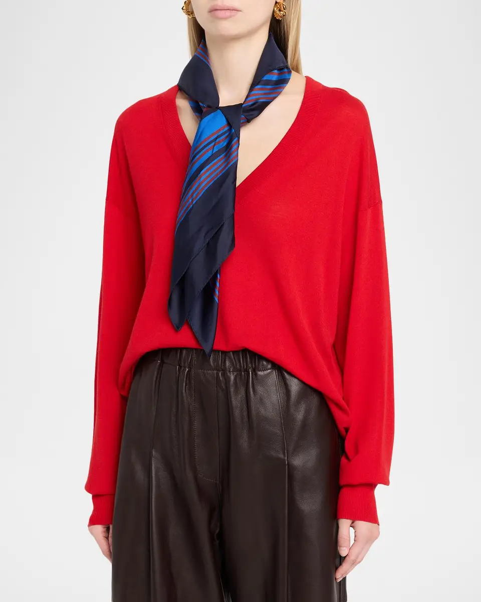 A.L.C. Albers Print Silk Scarf | Thumbnail 3