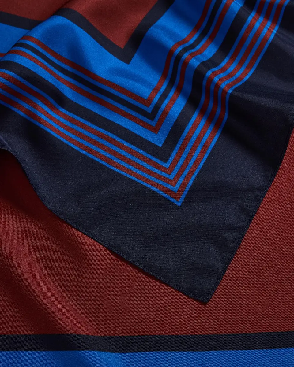 A.L.C. Albers Print Silk Scarf | Thumbnail 4