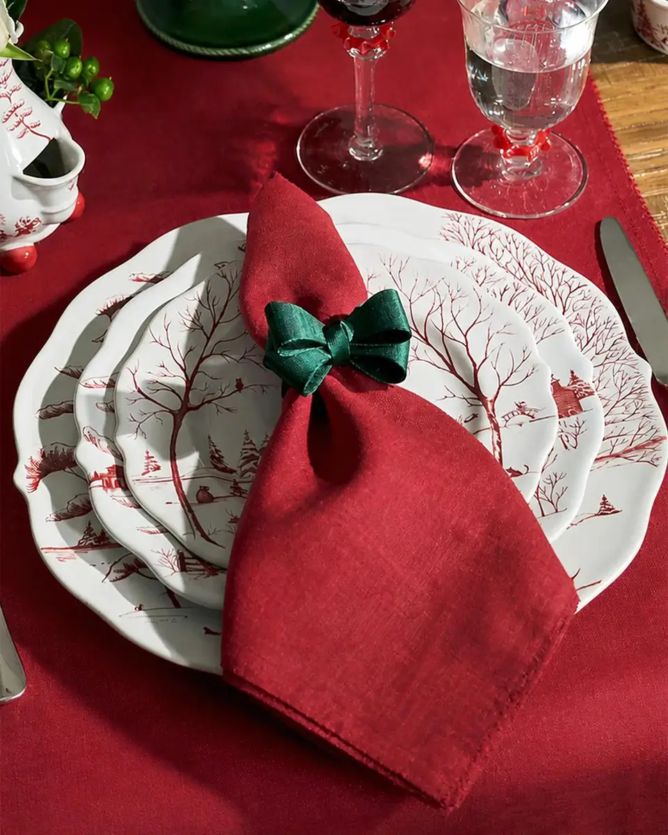 Juliska Berry Scallop Table Runner, 18" x 90" | Thumbnail 4 Juliska Berry Scallop Table Runner, 18" x 90" | Thumbnail 4