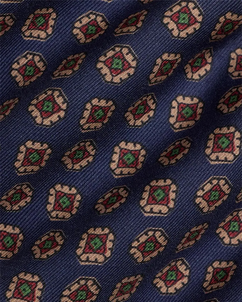 Polo Ralph Lauren Men's Geometric Jacquard Silk Tie | Thumbnail 3