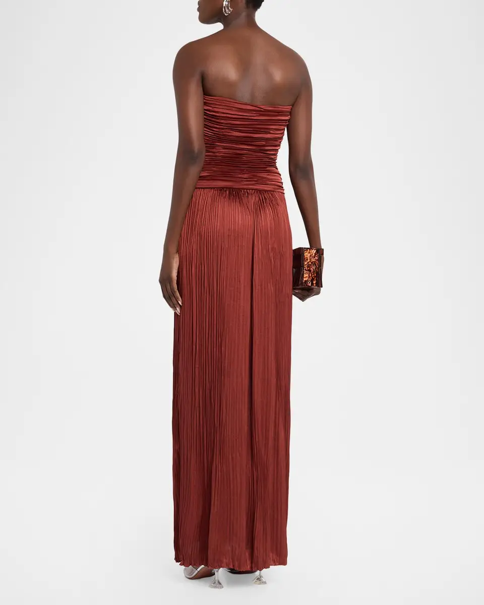 A.L.C. Brynn Strapless Sweetheart Maxi Dress | Thumbnail 3