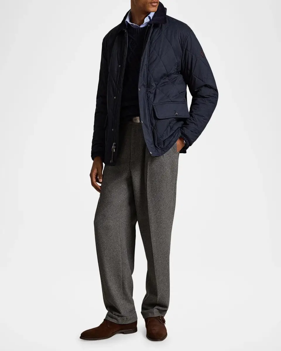 Polo Ralph Lauren Men's The Beaton Quilted Car Coat | Thumbnail 2 Polo Ralph Lauren Men's The Beaton Quilted Car Coat | Thumbnail 2