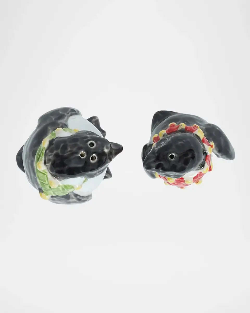 Juliska Clever Creatures Penguin Salt & Pepper Shakers Set | Thumbnail 3