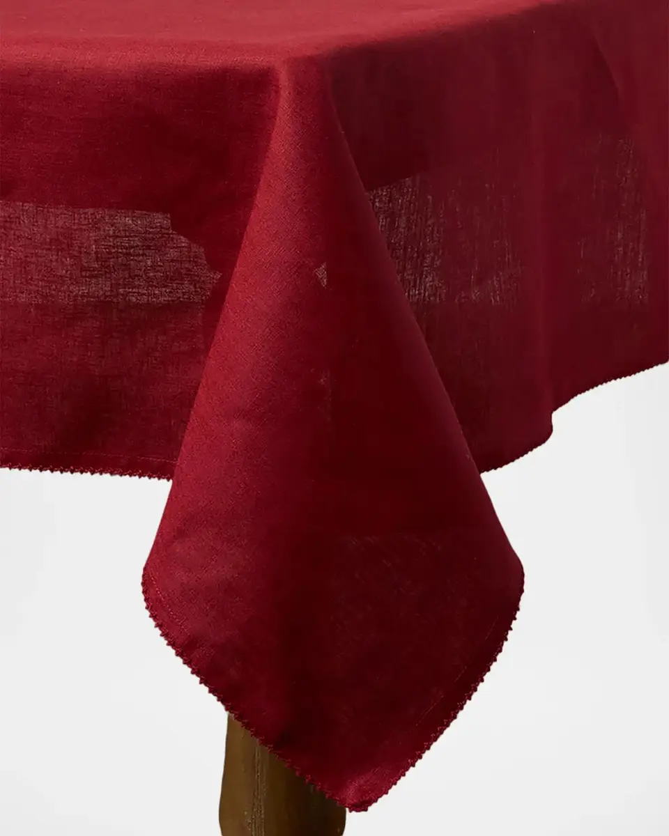 Juliska Berry Scallop Tablecloth, 60" x 120" | Thumbnail 2 Juliska Berry Scallop Tablecloth, 60" x 120" | Thumbnail 2