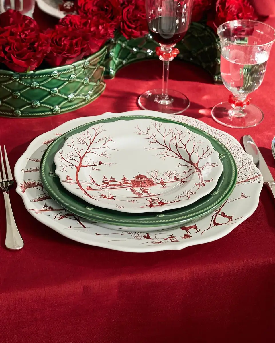 Juliska Berry Scallop Tablecloth, 60" x 120" | Thumbnail 3 Juliska Berry Scallop Tablecloth, 60" x 120" | Thumbnail 3