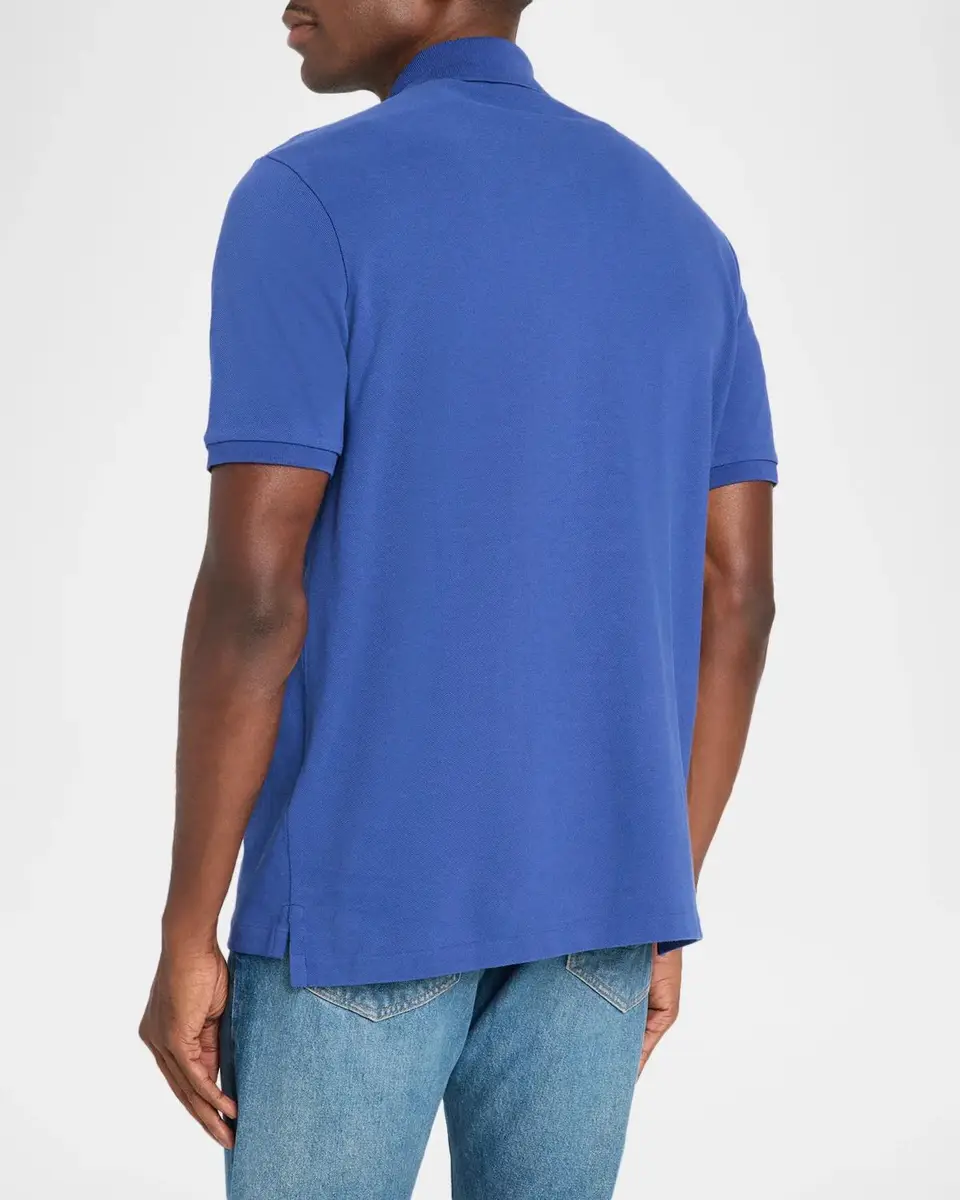 Polo Ralph Lauren Men's The Iconic Cotton Mesh Polo Shirt | Thumbnail 3 Polo Ralph Lauren Men's The Iconic Cotton Mesh Polo Shirt | Thumbnail 3