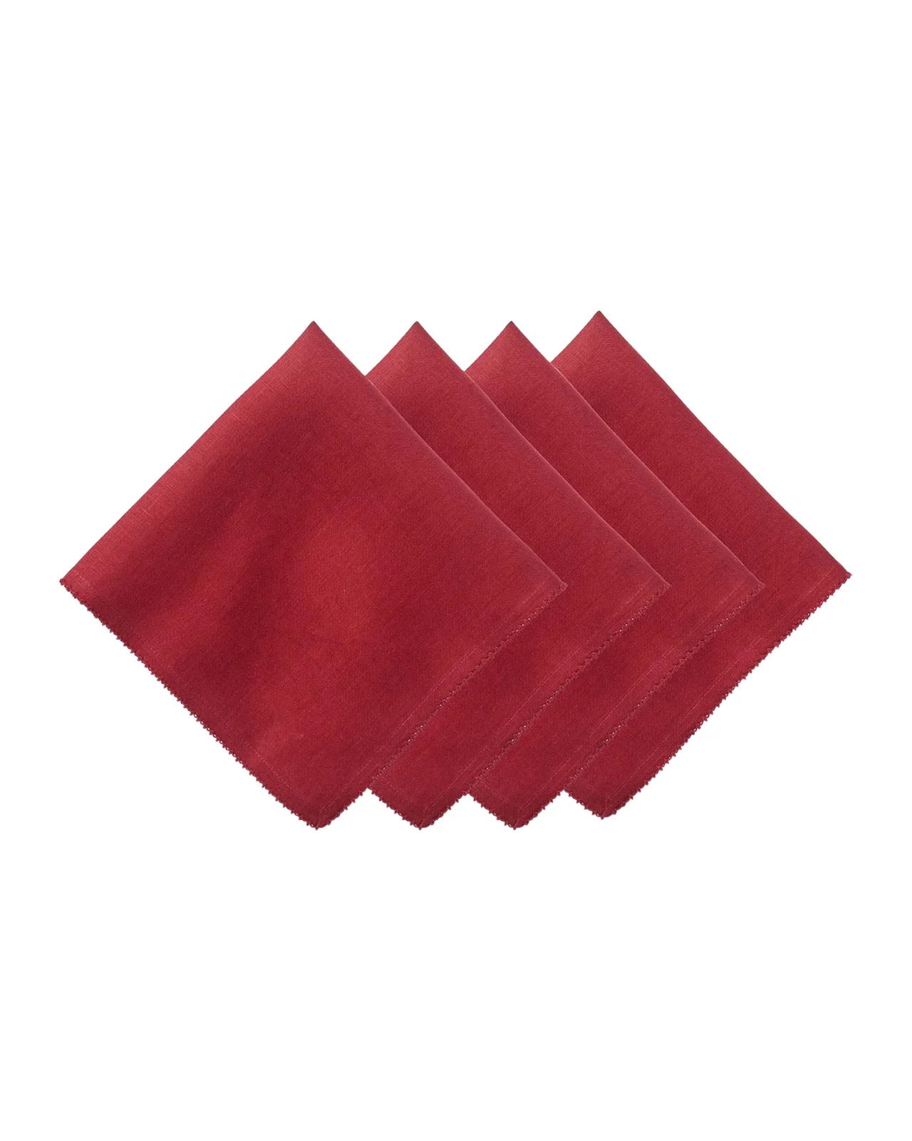 Juliska Berry Scallop Napkins, Set of 4