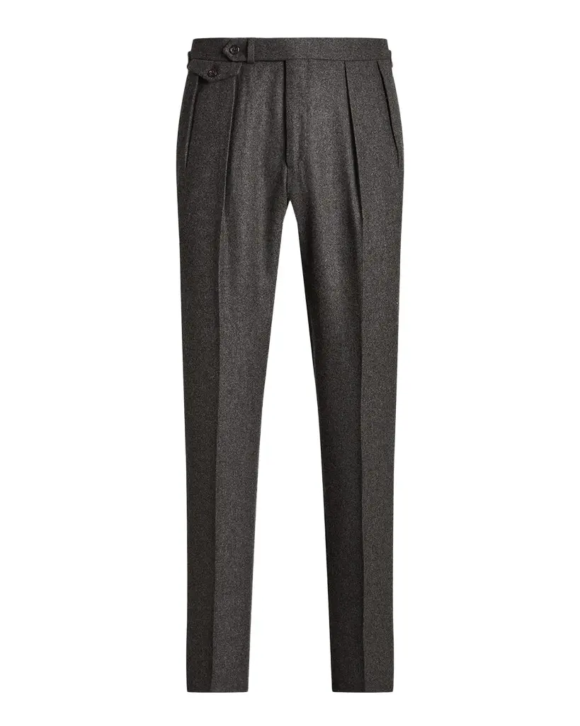 Polo Ralph Lauren Men's Pleated Wool Flannel Trousers