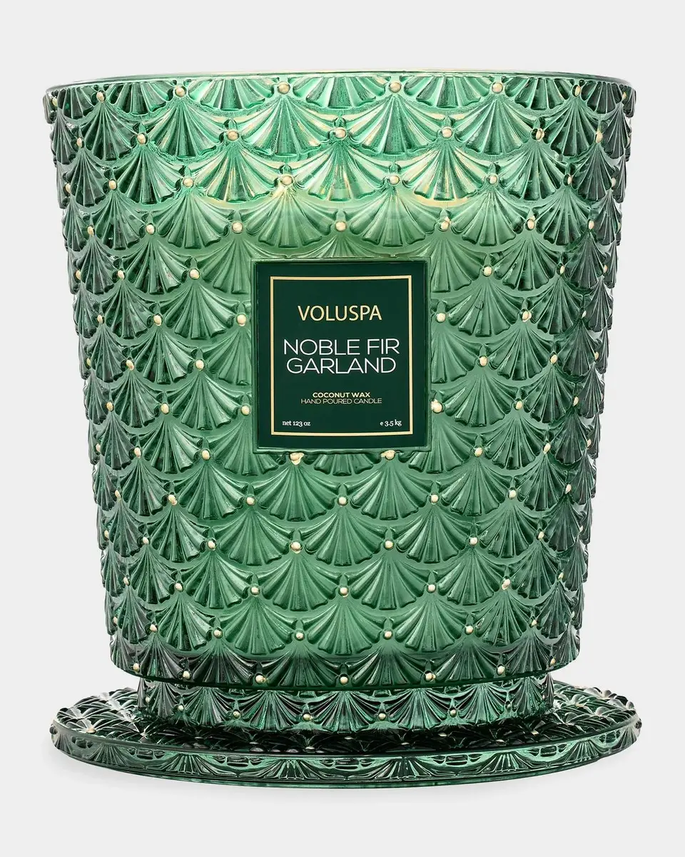 Voluspa Holiday Noble Fir Garland 5-Wick Hearth Candle | Thumbnail 2 Voluspa Holiday Noble Fir Garland 5-Wick Hearth Candle | Thumbnail 2