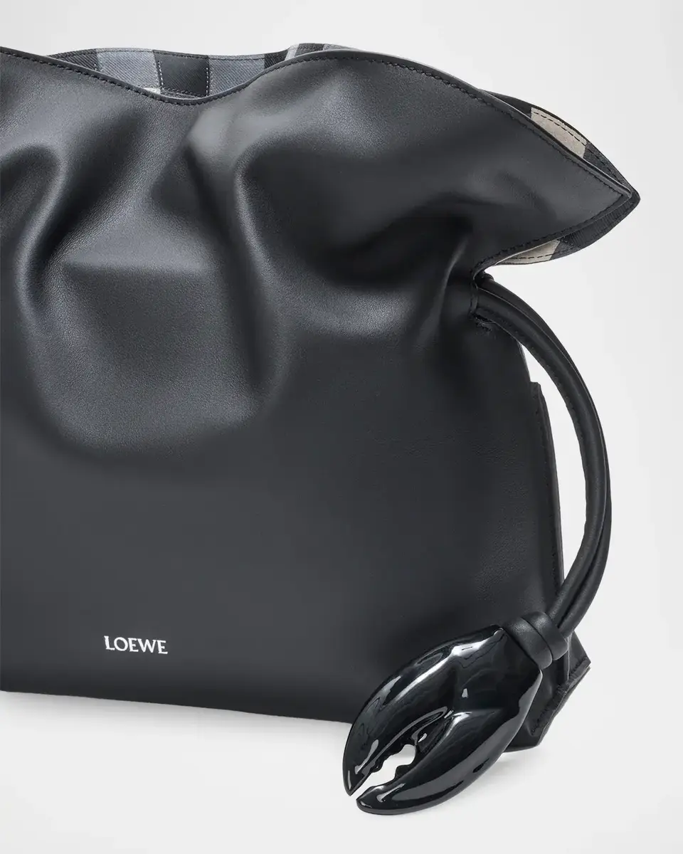 Loewe Flamenco Leather Claw-Embellished Clutch Bag | Thumbnail 5 Loewe Flamenco Leather Claw-Embellished Clutch Bag | Thumbnail 5