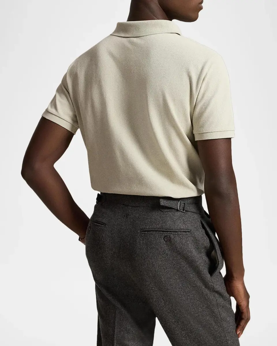 Polo Ralph Lauren Men's Cotton Mesh Polo Shirt | Thumbnail 3