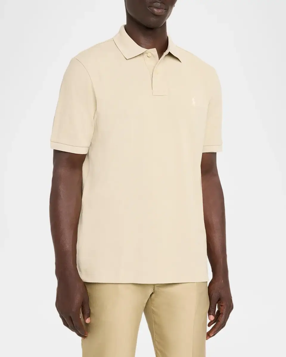 Polo Ralph Lauren Men's Cotton Mesh Polo Shirt | Thumbnail 4 Polo Ralph Lauren Men's Cotton Mesh Polo Shirt | Thumbnail 4