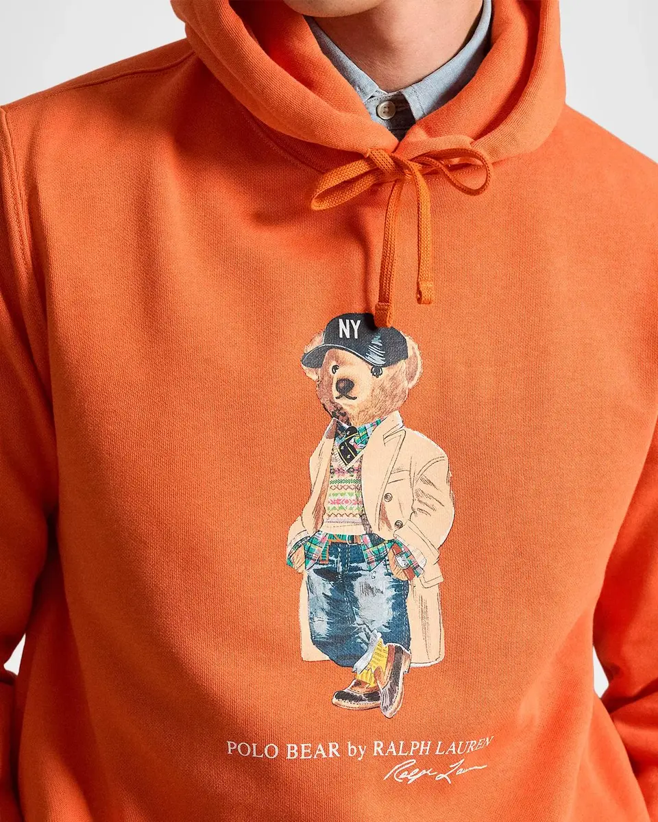 Polo Ralph Lauren Men's Polo Bear Fleece Hoodie | Thumbnail 5 Polo Ralph Lauren Men's Polo Bear Fleece Hoodie | Thumbnail 5