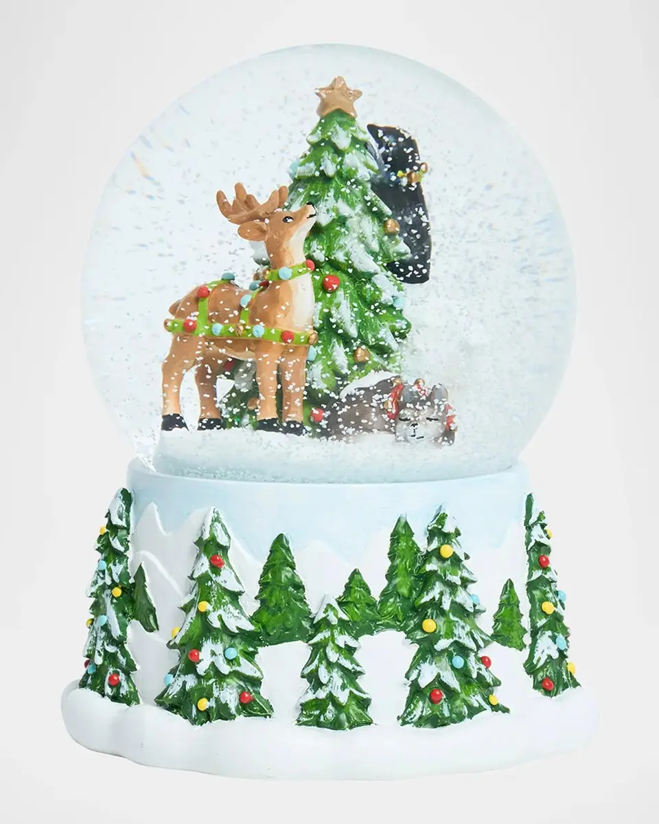 Juliska Berry & Thread North Pole Animal Snow Globe | Thumbnail 4 Juliska Berry & Thread North Pole Animal Snow Globe | Thumbnail 4