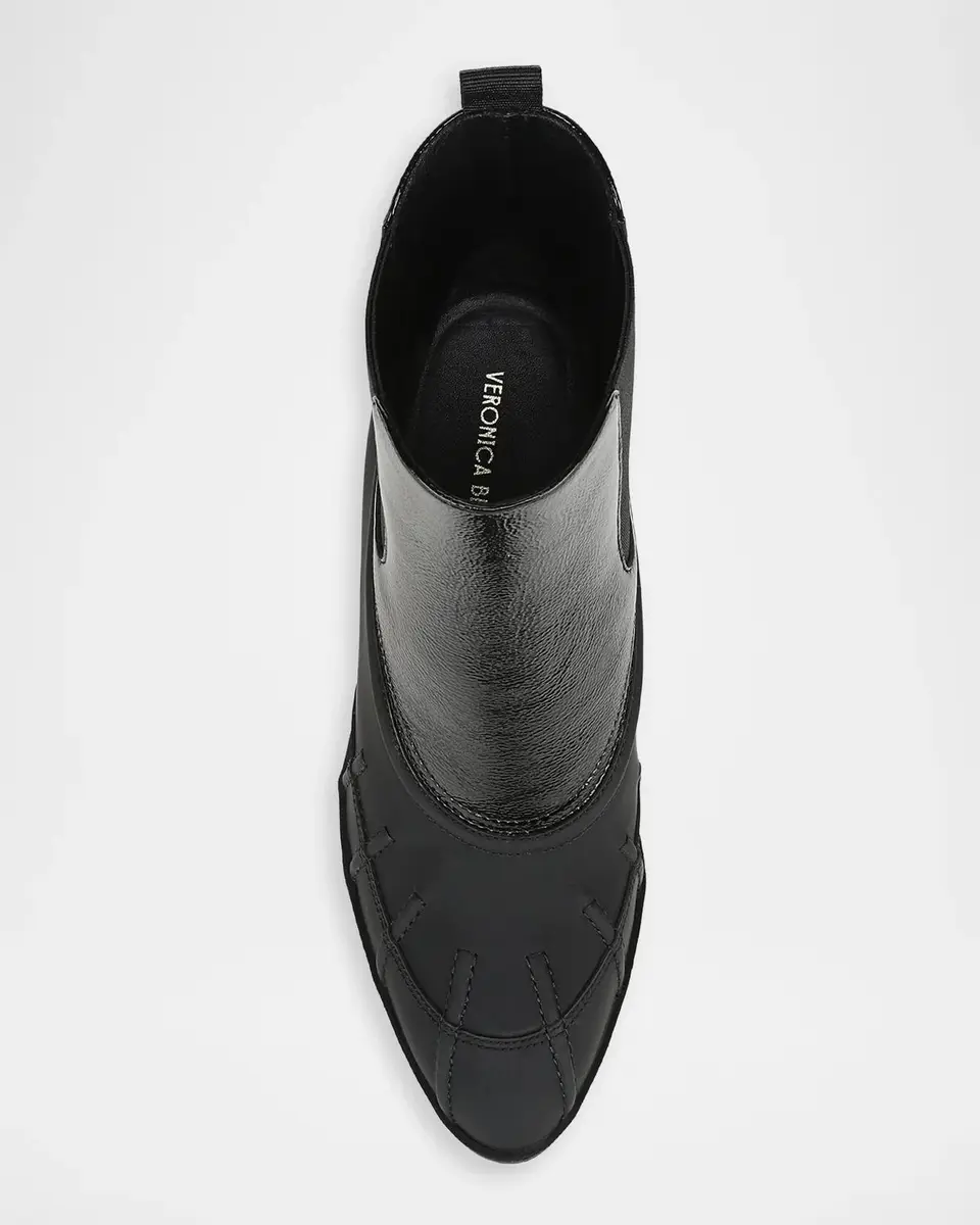Veronica Beard 80mm Taryn Patent Leather Chelsea Ankle Boots | Thumbnail 4 Veronica Beard 80mm Taryn Patent Leather Chelsea Ankle Boots | Thumbnail 4