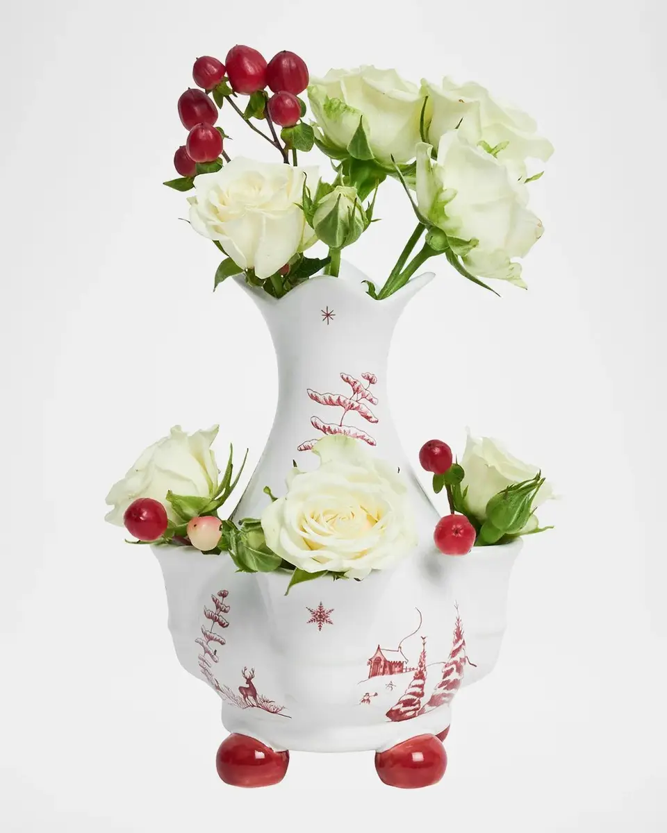 Juliska Country Estate Winter Frolic 6" Tulipiere Vase | Thumbnail 2 Juliska Country Estate Winter Frolic 6" Tulipiere Vase | Thumbnail 2