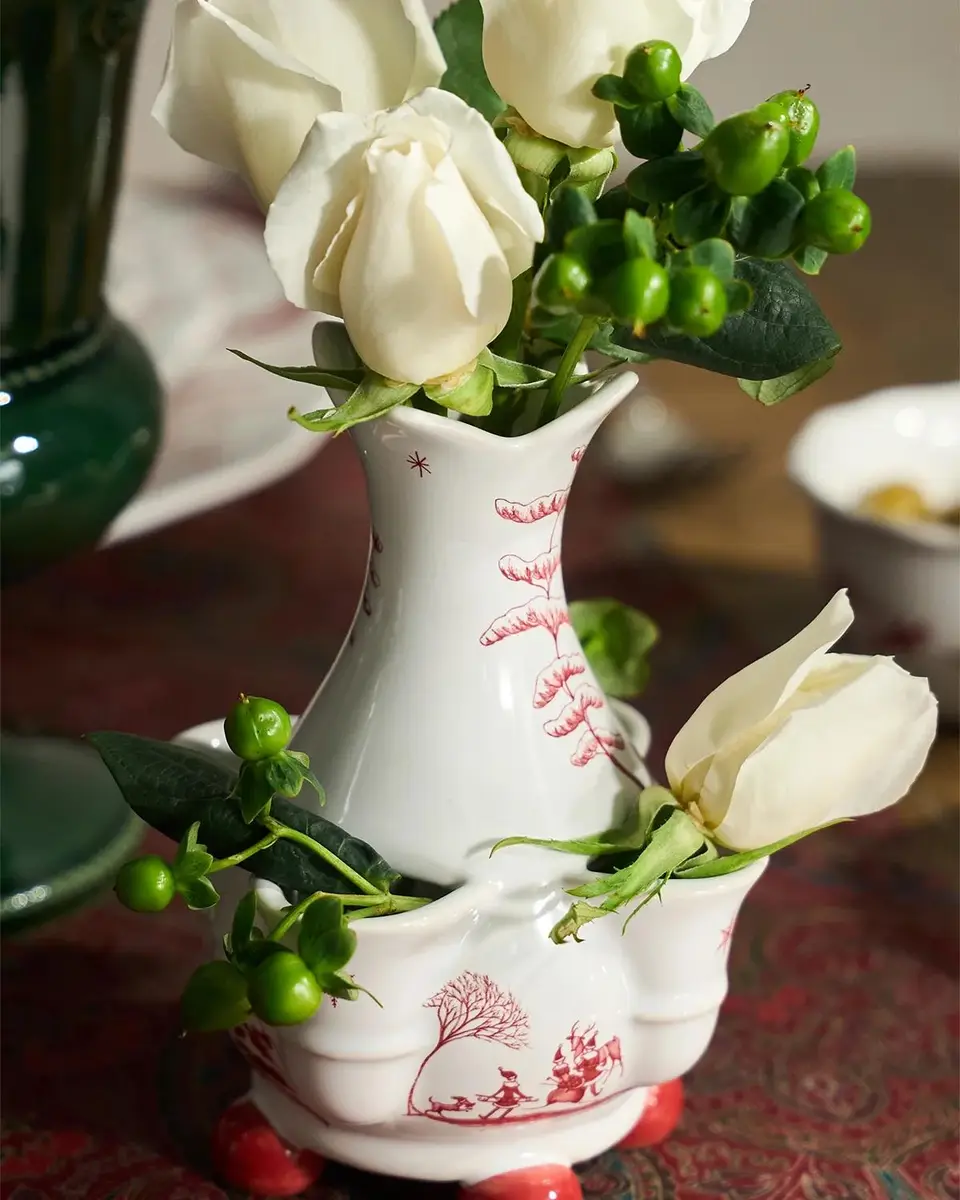 Juliska Country Estate Winter Frolic 6" Tulipiere Vase | Thumbnail 5 Juliska Country Estate Winter Frolic 6" Tulipiere Vase | Thumbnail 5