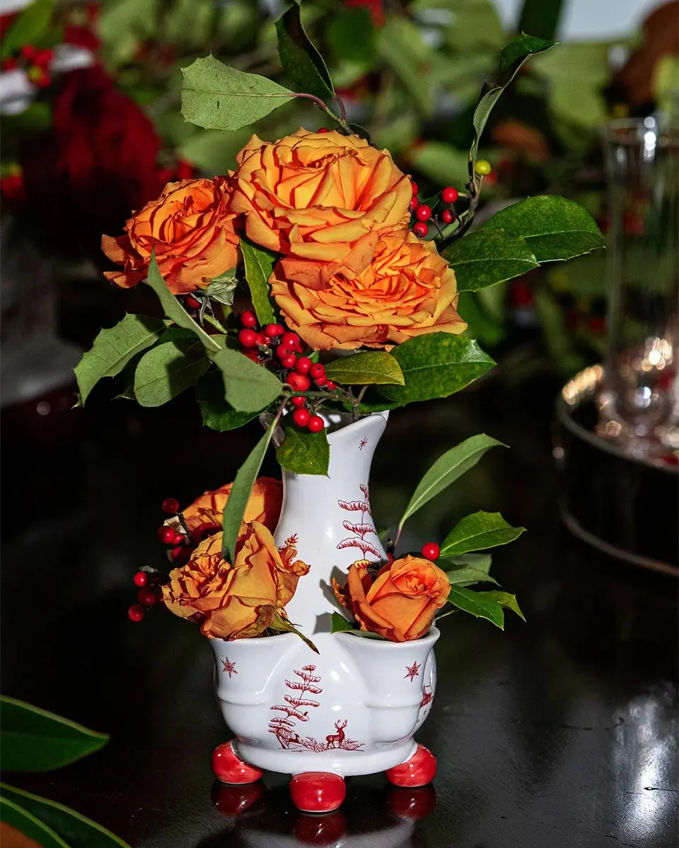 Juliska Country Estate Winter Frolic 6" Tulipiere Vase | Thumbnail 8 Juliska Country Estate Winter Frolic 6" Tulipiere Vase | Thumbnail 8