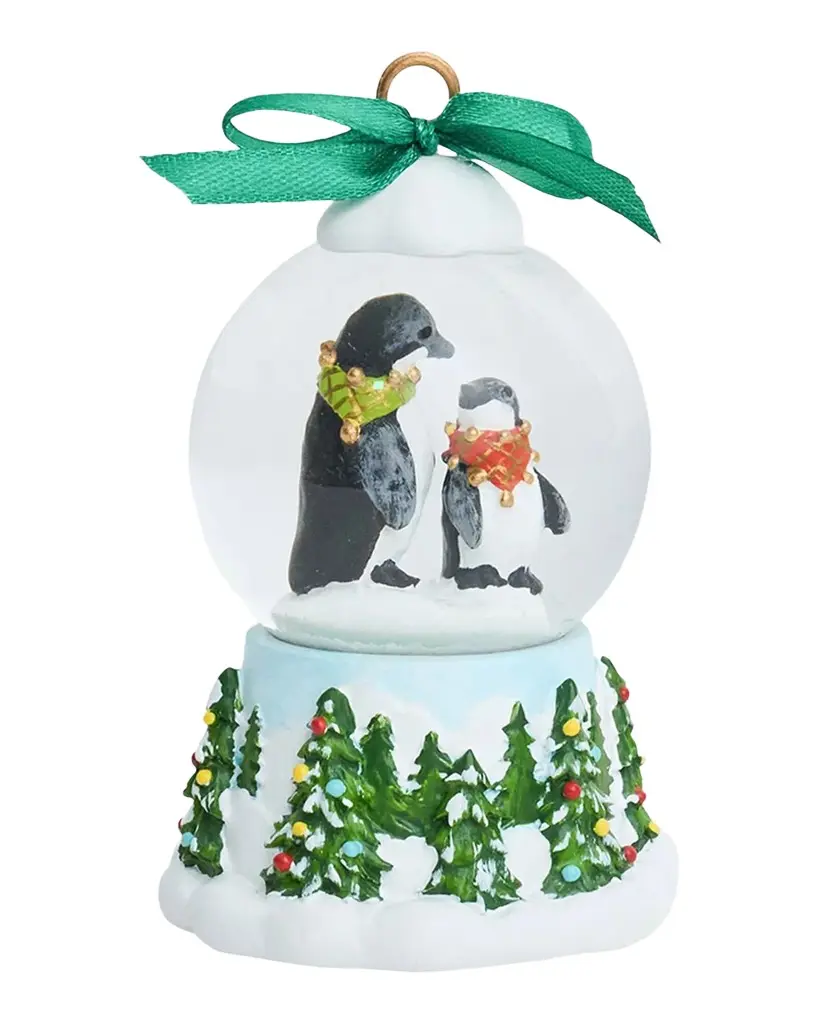 Berry & Thread North Pole Penguin Snow Globe Place Card Holder Berry & Thread North Pole Penguin Snow Globe Place Card Holder