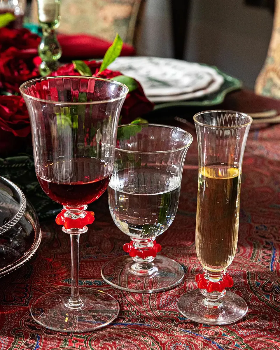 Juliska Nell Ruffle 12 oz. Goblet, Ruby | Thumbnail 4 Juliska Nell Ruffle 12 oz. Goblet, Ruby | Thumbnail 4