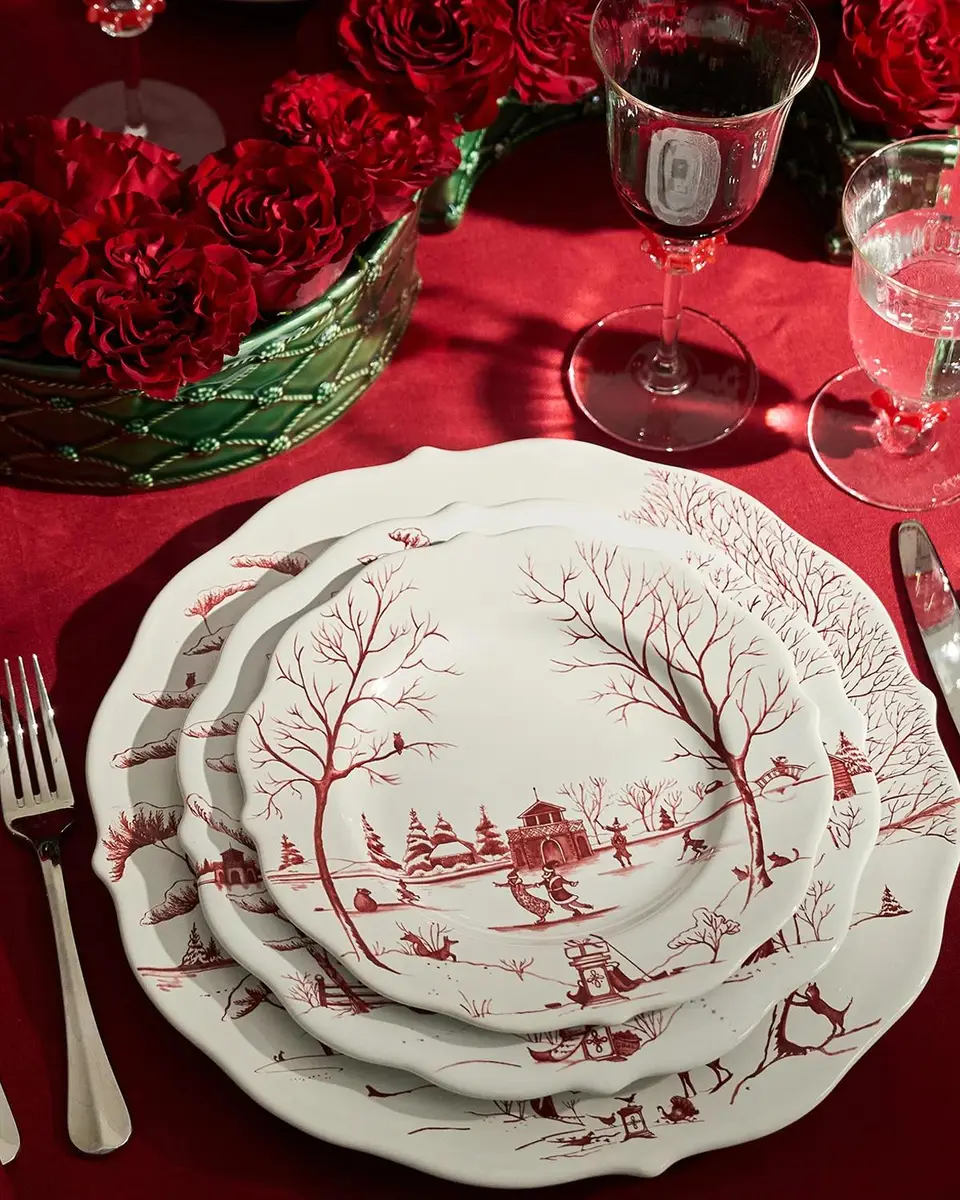 Juliska Country Estate Winter Frolic Charger/Platter | Thumbnail 4 Juliska Country Estate Winter Frolic Charger/Platter | Thumbnail 4