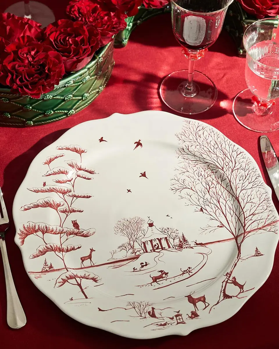 Juliska Country Estate Winter Frolic Charger/Platter | Thumbnail 6 Juliska Country Estate Winter Frolic Charger/Platter | Thumbnail 6