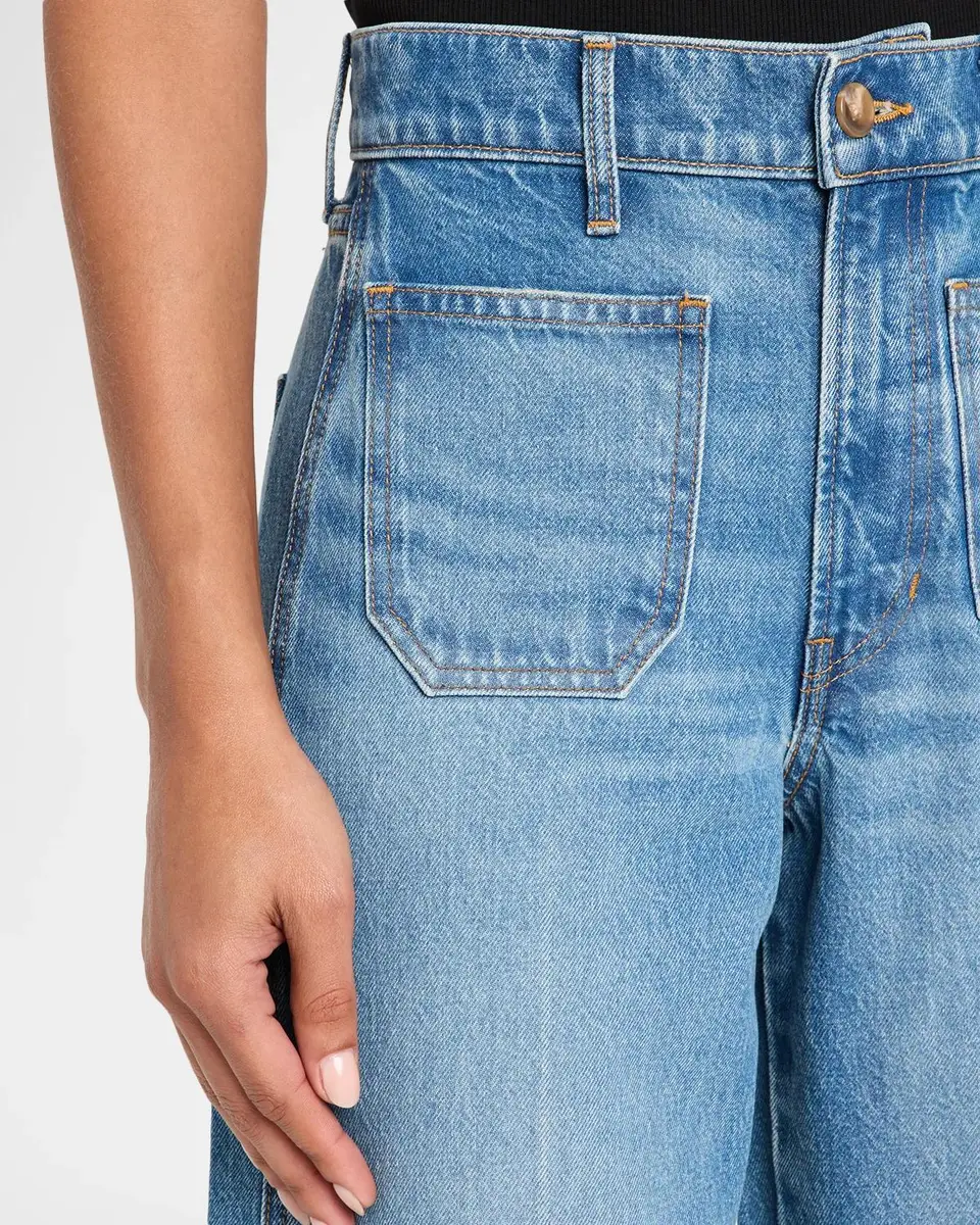 Veronica Beard Marlowe High-Rise Wide-Leg Culottes | Thumbnail 5 Veronica Beard Marlowe High-Rise Wide-Leg Culottes | Thumbnail 5