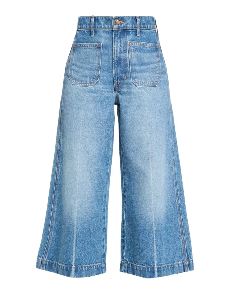 Marlowe High-Rise Wide-Leg Culottes Marlowe High-Rise Wide-Leg Culottes