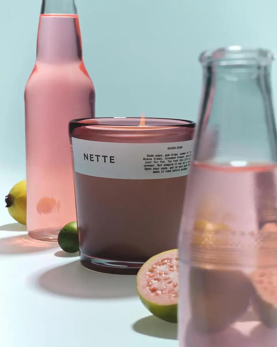 NETTE Guava Soda Scented Candle | Thumbnail 3 NETTE Guava Soda Scented Candle | Thumbnail 3