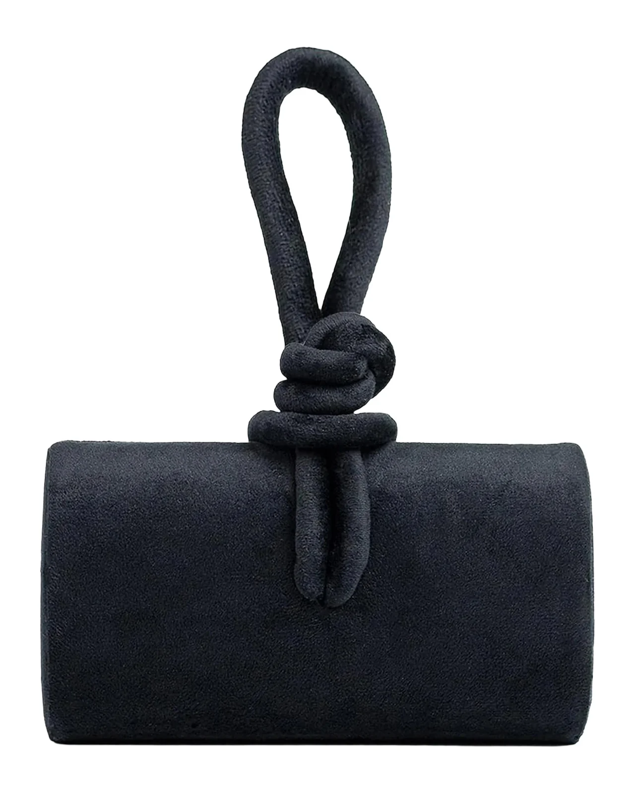 The Amina Velvet Top Handle Bag The Amina Velvet Top Handle Bag
