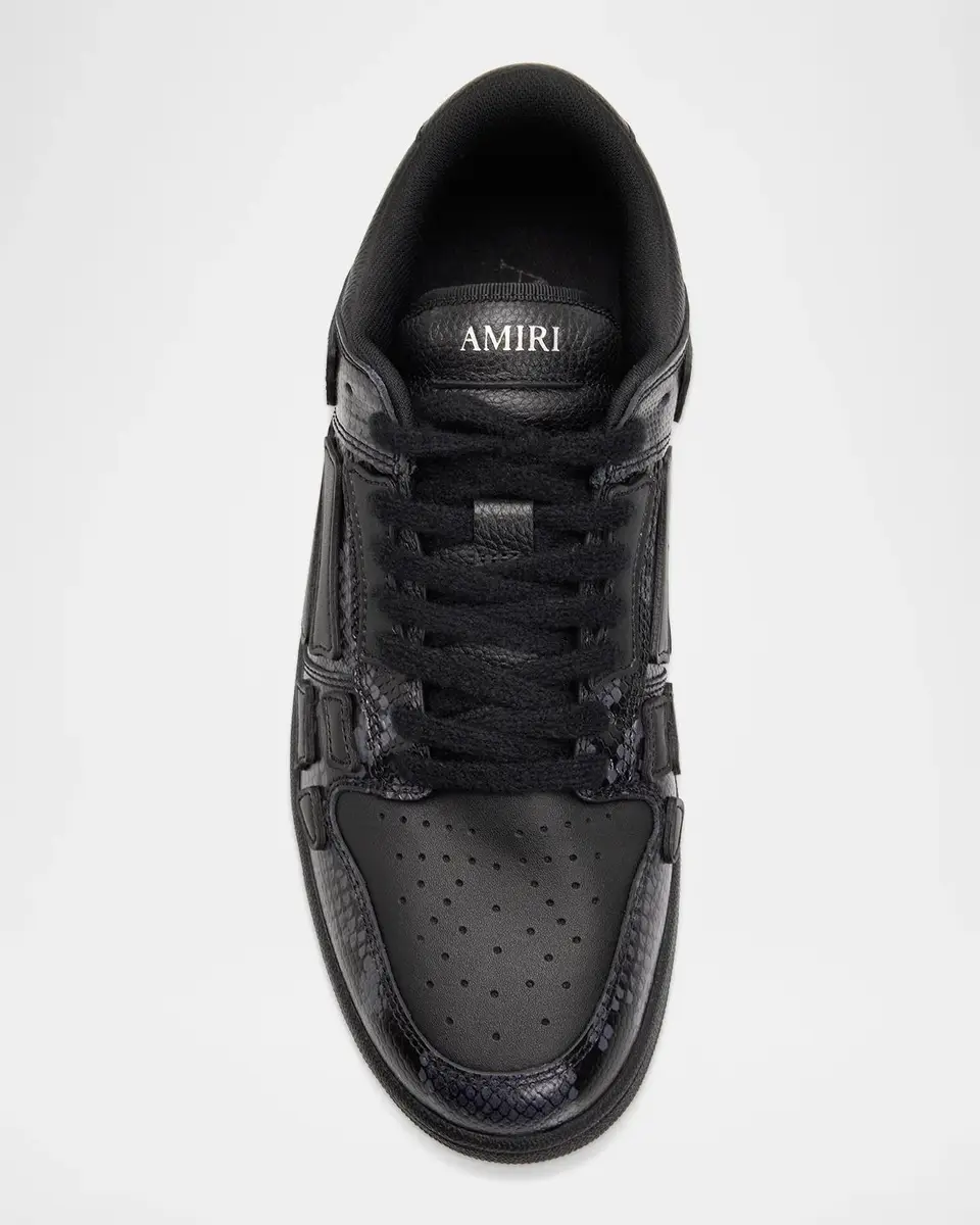 AMIRI Printed Python Skel Low-Top Sneakers | Thumbnail 5 AMIRI Printed Python Skel Low-Top Sneakers | Thumbnail 5