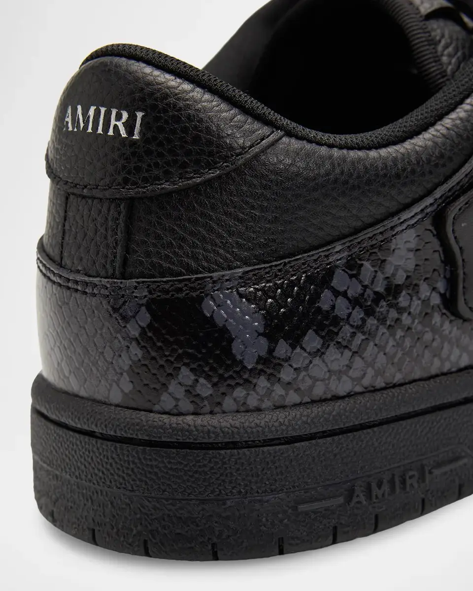 AMIRI Printed Python Skel Low-Top Sneakers | Thumbnail 6 AMIRI Printed Python Skel Low-Top Sneakers | Thumbnail 6