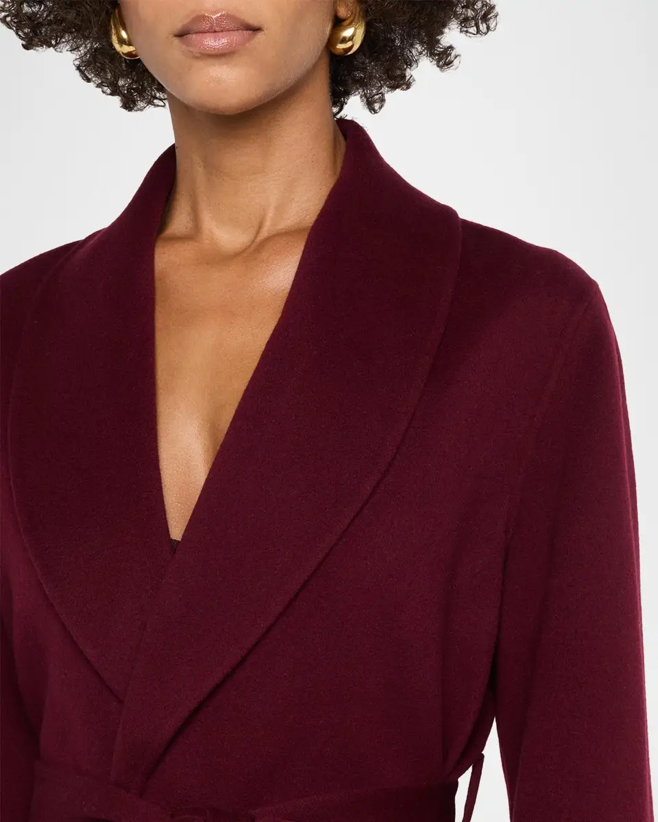 Sofia Cashmere Double-Face Belted Wrap Coat | Thumbnail 5 Sofia Cashmere Double-Face Belted Wrap Coat | Thumbnail 5