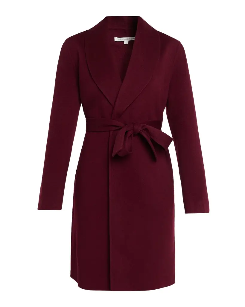 Double-Face Belted Wrap Coat Double-Face Belted Wrap Coat