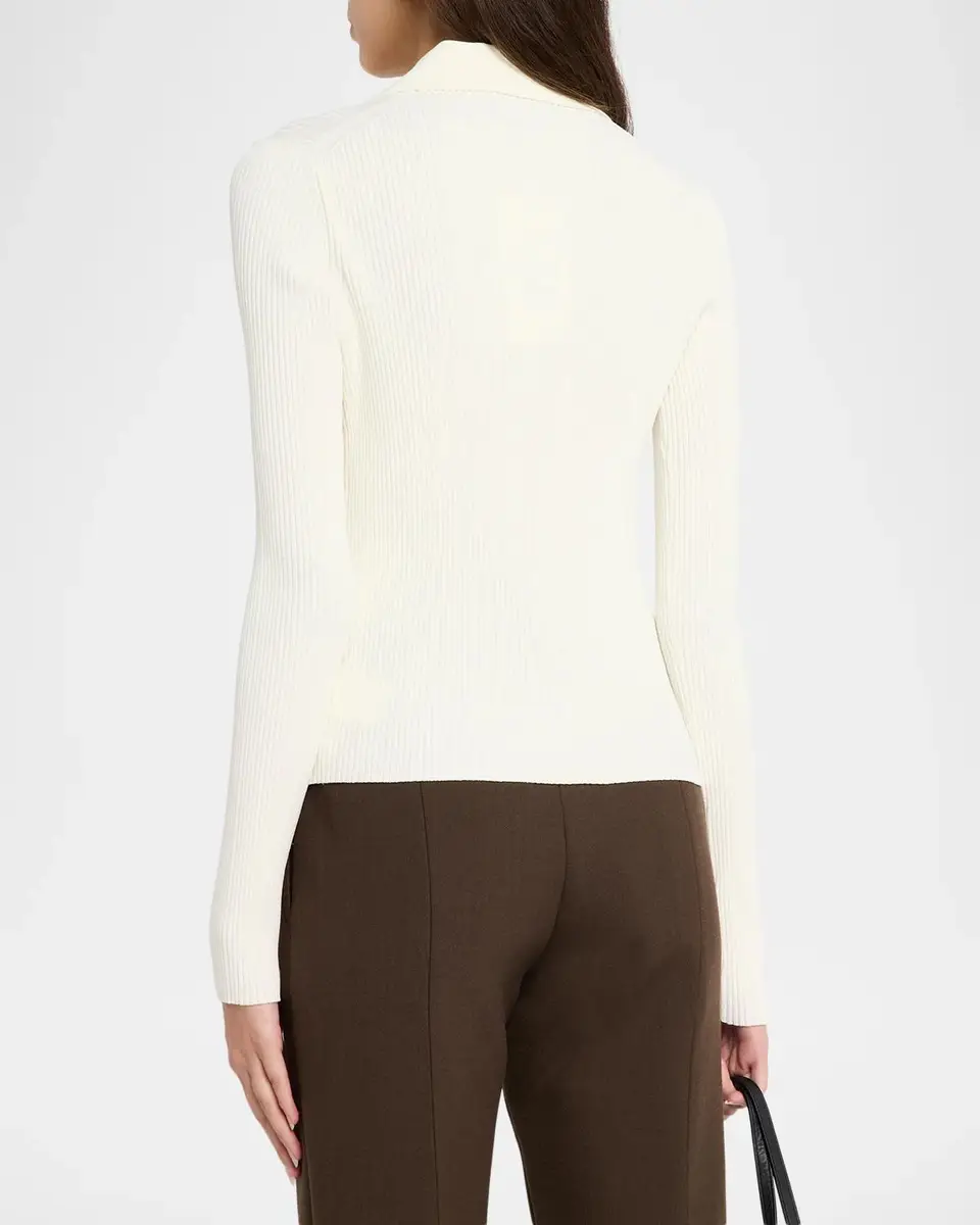 Theory Slim Rib-Knit Shirt | Thumbnail 3