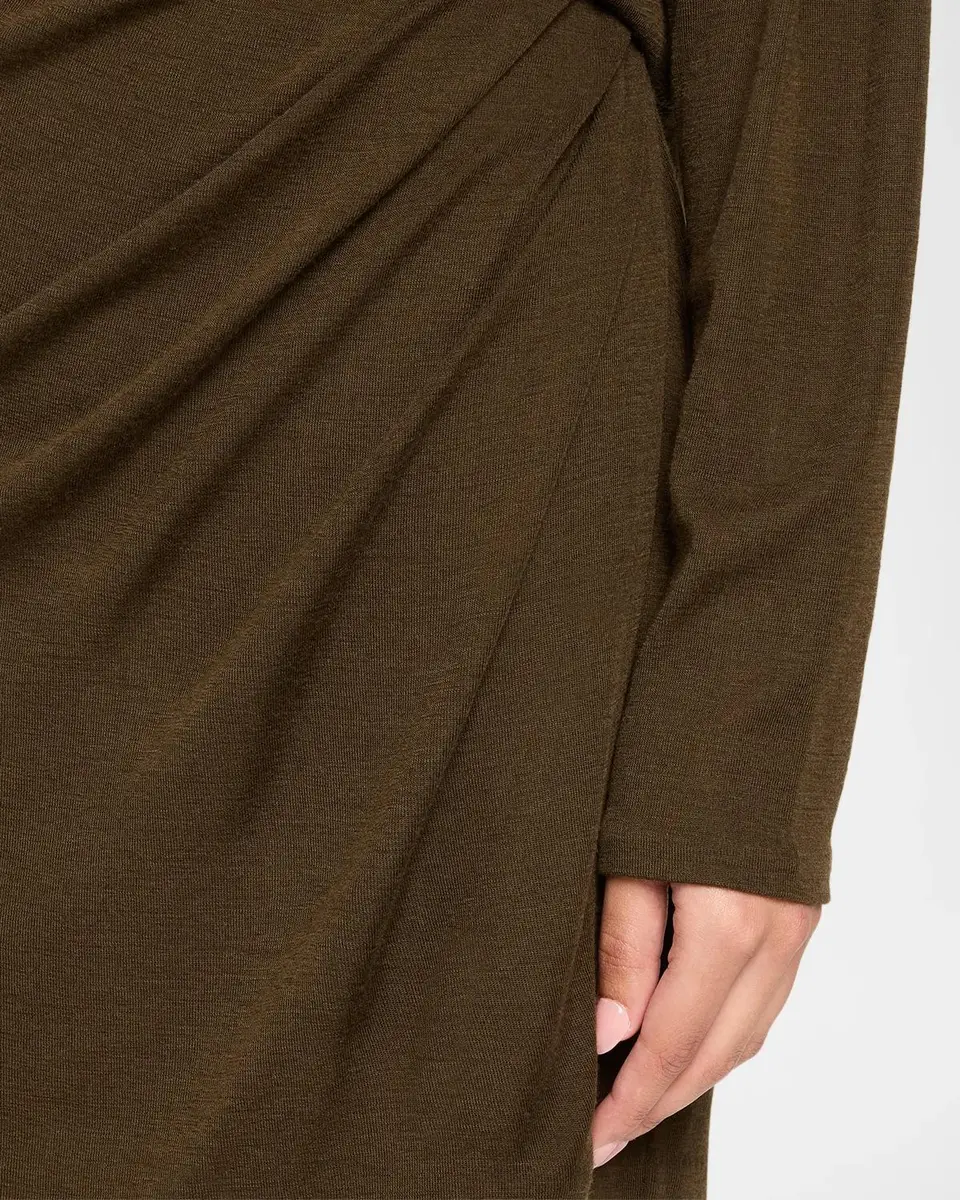Vince Side-Drape Wool-Blend Mini Skirt | Thumbnail 5 Vince Side-Drape Wool-Blend Mini Skirt | Thumbnail 5