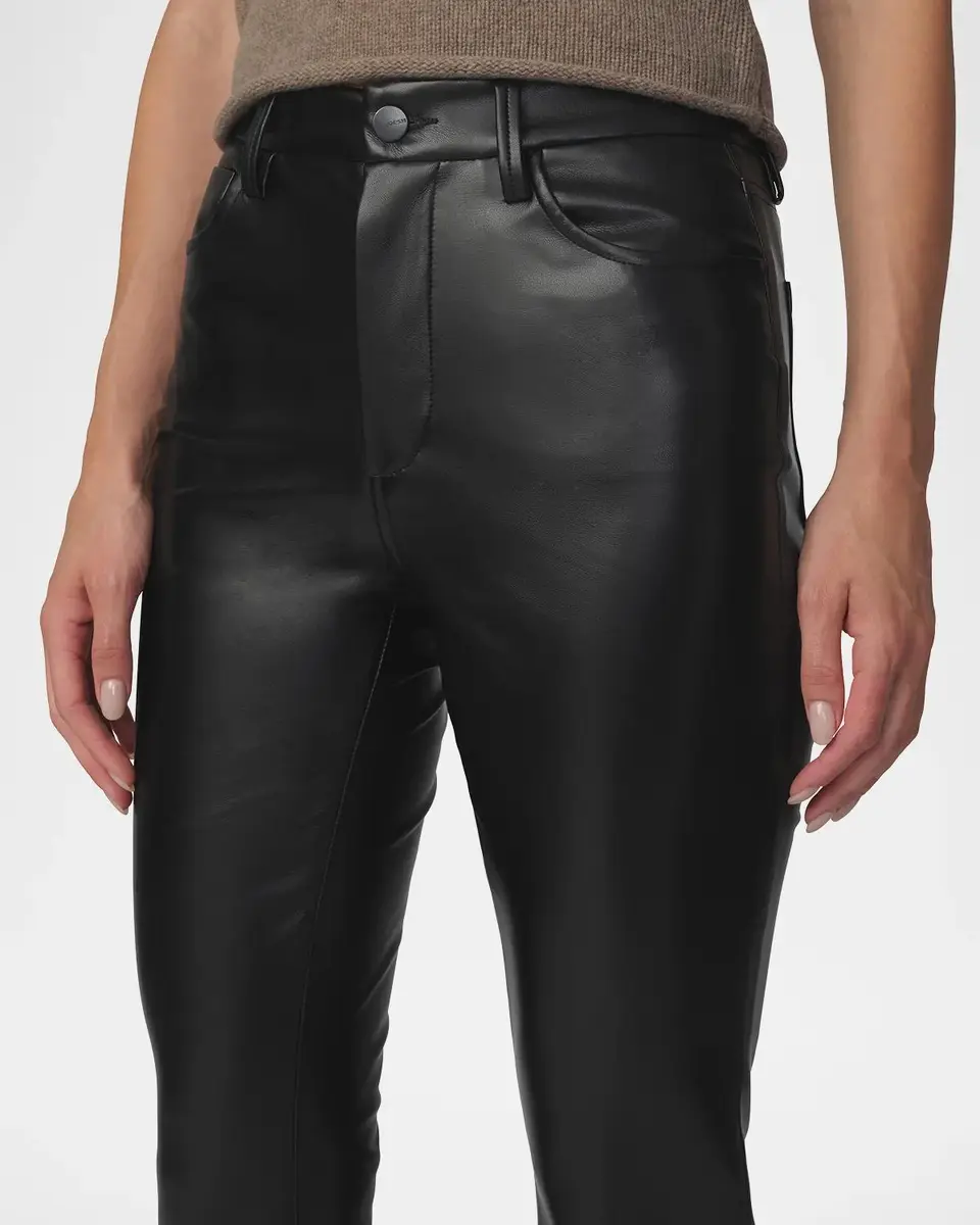Joe's Jeans The Vegan Leather Flare Pants | Thumbnail 5 Joe's Jeans The Vegan Leather Flare Pants | Thumbnail 5