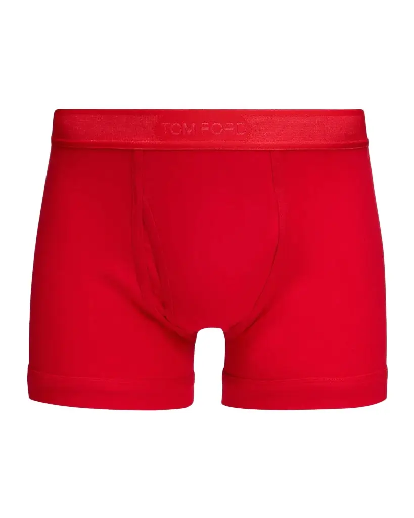 Tom Ford Men's Cotton Jersey Boxer Briefs
