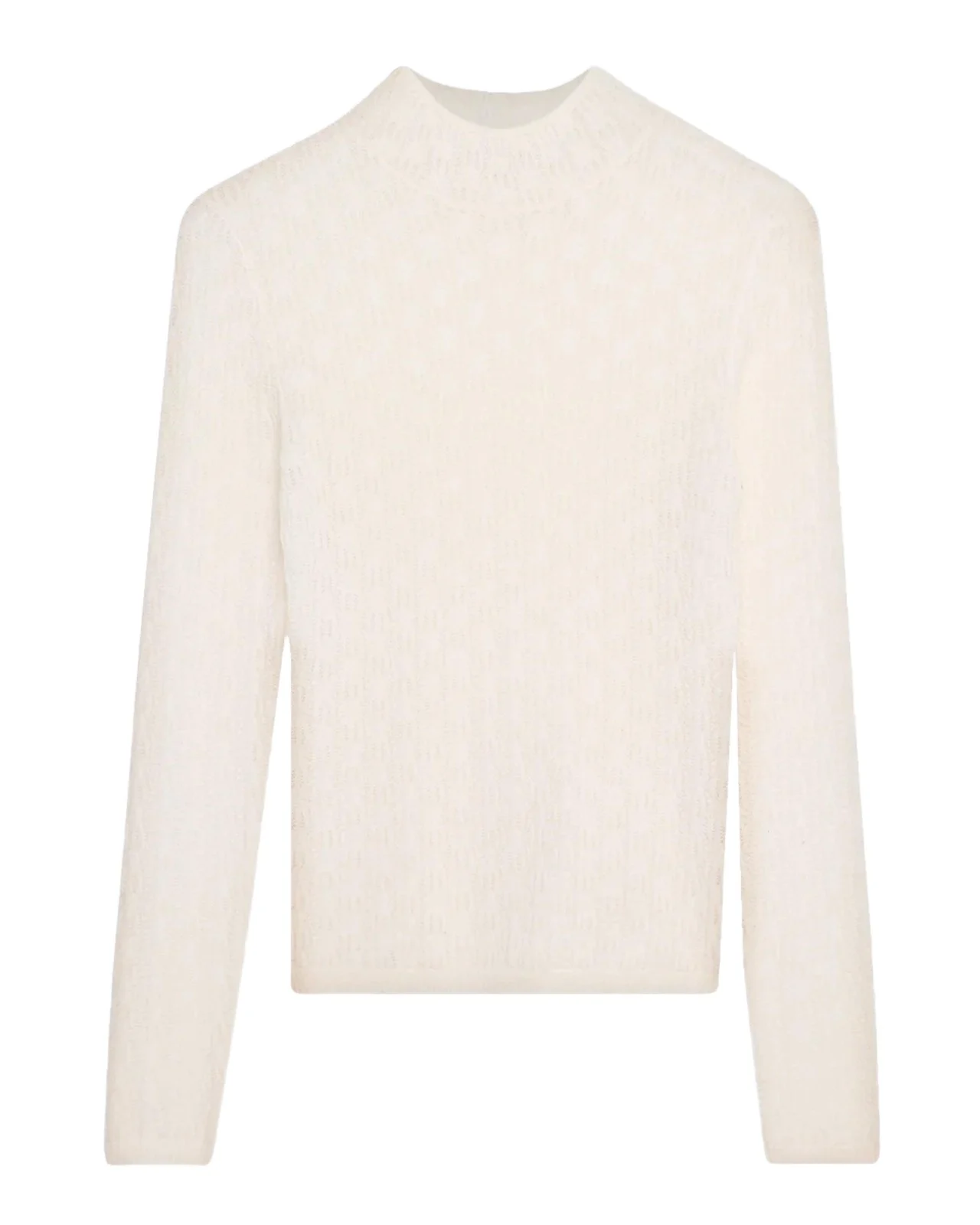 Sablyn Rhea Pointelle Mock-Neck Top