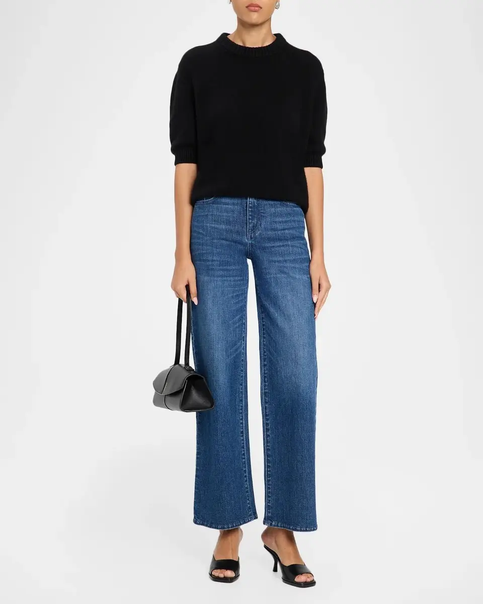 Le Jean Column High-Rise Wide-Leg Jeans | Thumbnail 2 Le Jean Column High-Rise Wide-Leg Jeans | Thumbnail 2