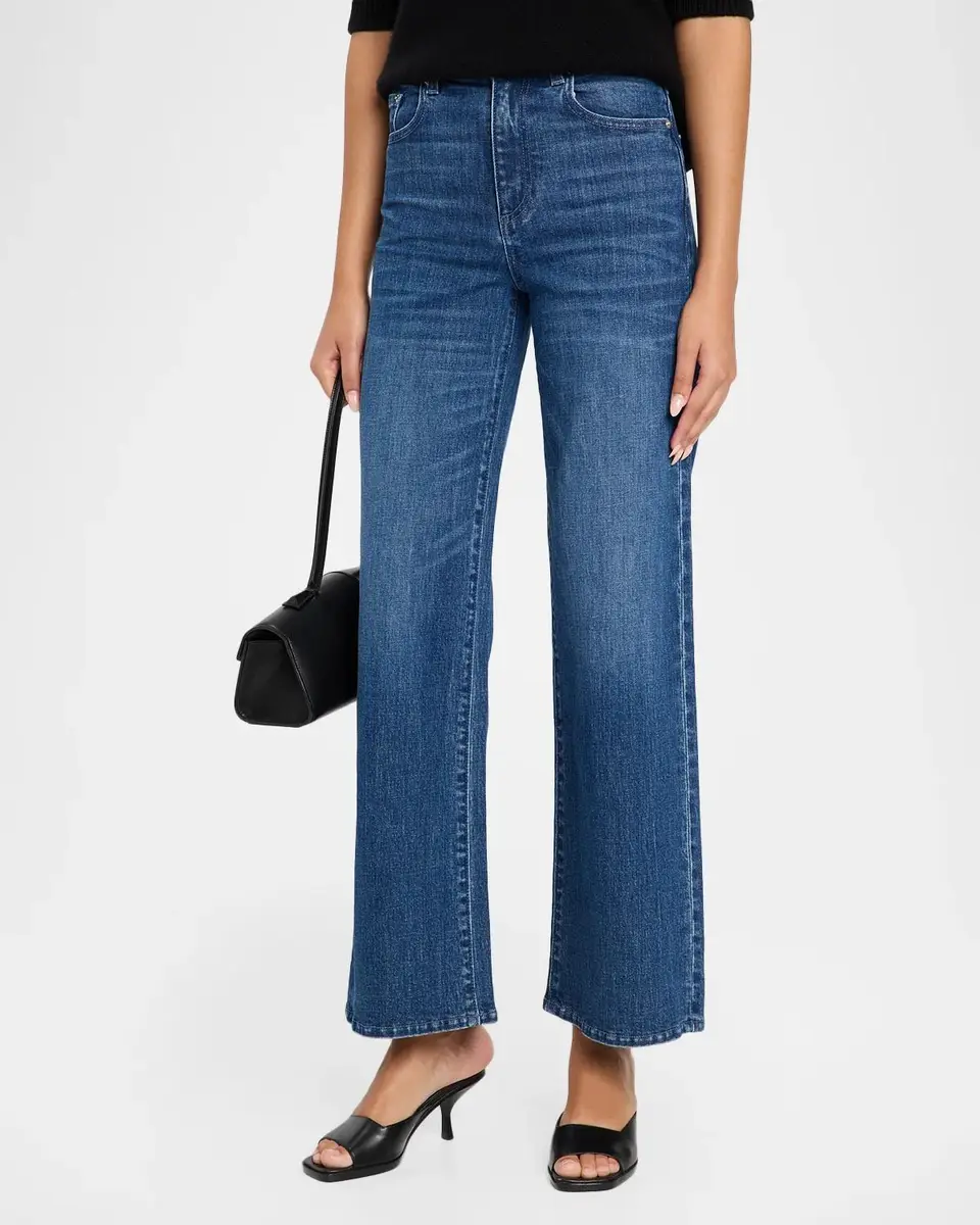Le Jean Column High-Rise Wide-Leg Jeans | Thumbnail 4 Le Jean Column High-Rise Wide-Leg Jeans | Thumbnail 4
