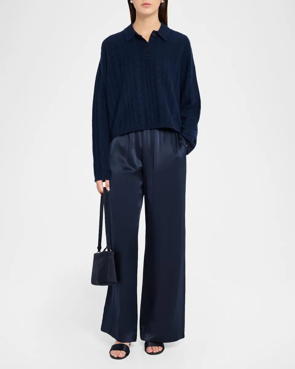 Sablyn Brynn Wide-Leg Silk Pants | Thumbnail 2 Sablyn Brynn Wide-Leg Silk Pants | Thumbnail 2