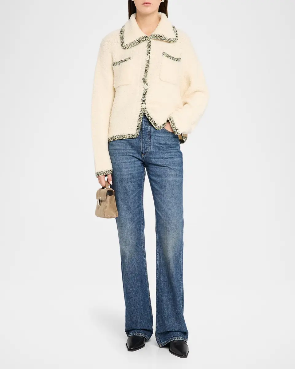 Sablyn Phoebe Boucle Shirt Jacket | Thumbnail 2 Sablyn Phoebe Boucle Shirt Jacket | Thumbnail 2