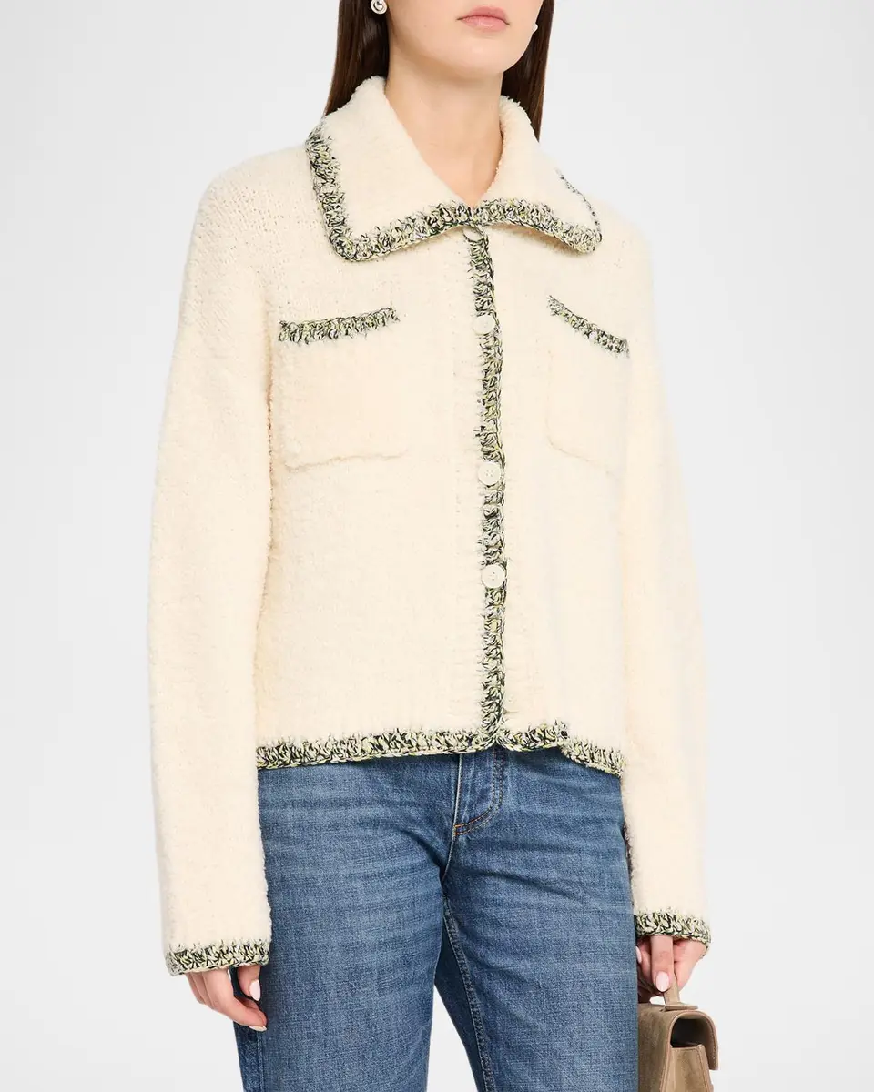 Sablyn Phoebe Boucle Shirt Jacket | Thumbnail 4 Sablyn Phoebe Boucle Shirt Jacket | Thumbnail 4