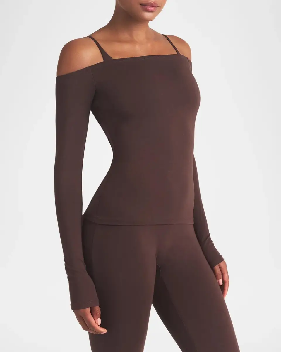 Skims Smooth Layers Off-Shoulder Top | Thumbnail 3 Skims Smooth Layers Off-Shoulder Top | Thumbnail 3
