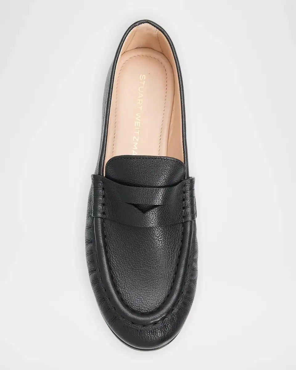 Stuart Weitzman Spencer Leather Penny Loafers | Thumbnail 6 Stuart Weitzman Spencer Leather Penny Loafers | Thumbnail 6