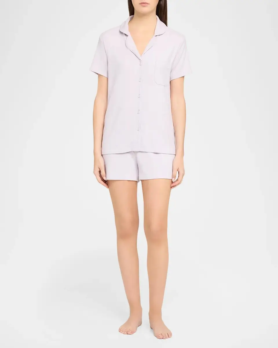 Skims Soft Lounge Modal Ribbed Pajama Set | Thumbnail 2 Skims Soft Lounge Modal Ribbed Pajama Set | Thumbnail 2