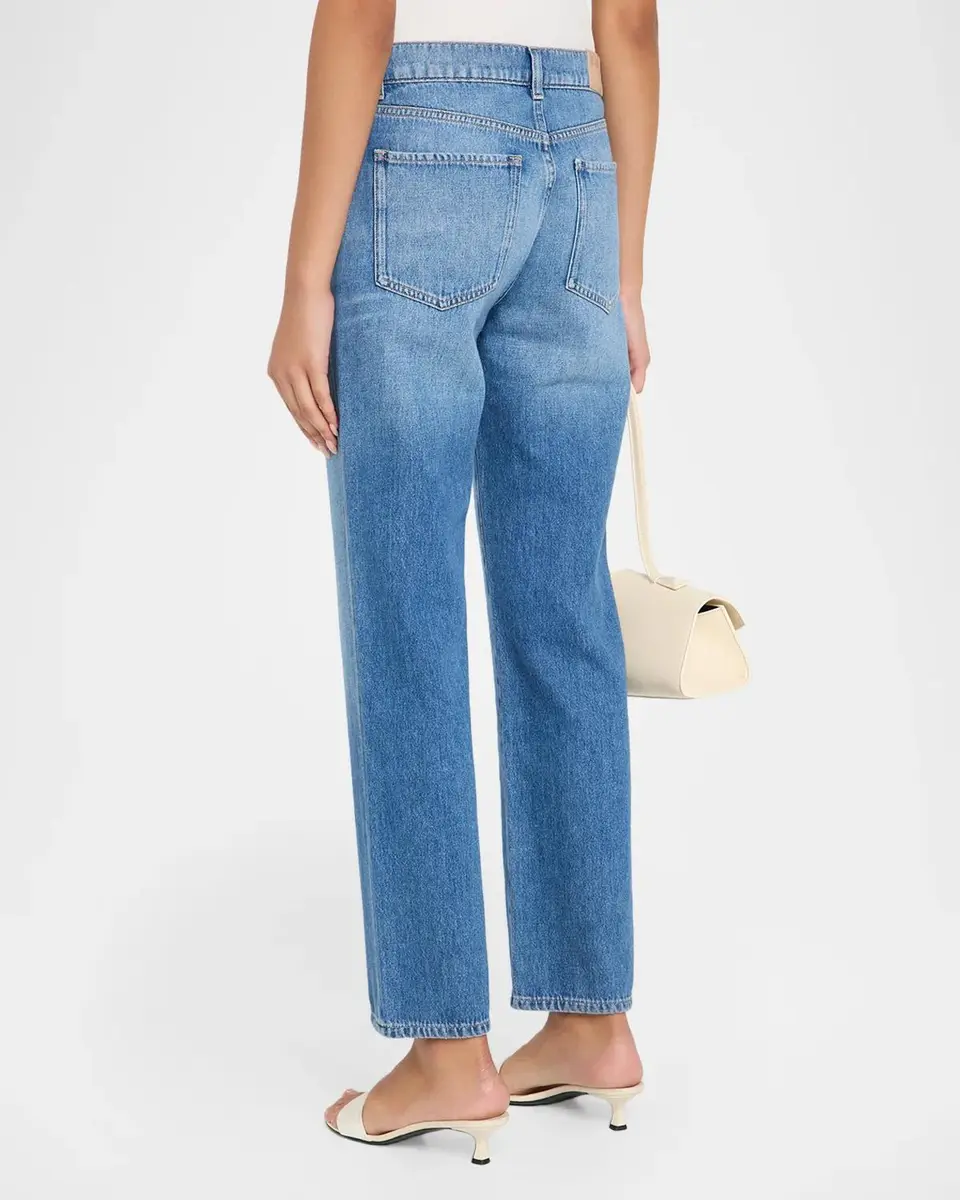 Le Jean 90 's Faded Wash Straight Jeans | Thumbnail 3 Le Jean 90 's Faded Wash Straight Jeans | Thumbnail 3