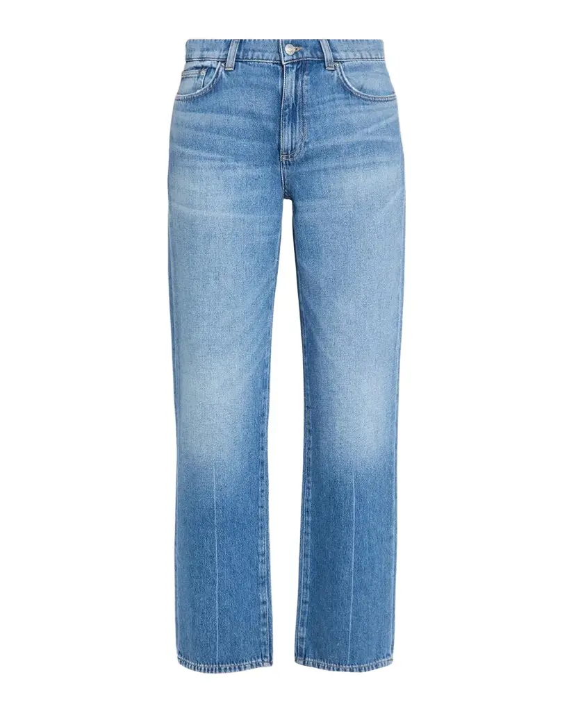 Le Jean 90 's Faded Wash Straight Jeans